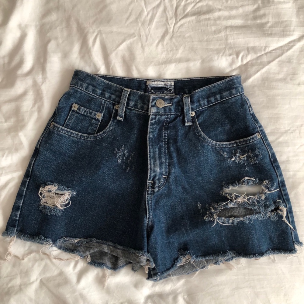 Limited too vintage blue Jean shorts size 5 jr